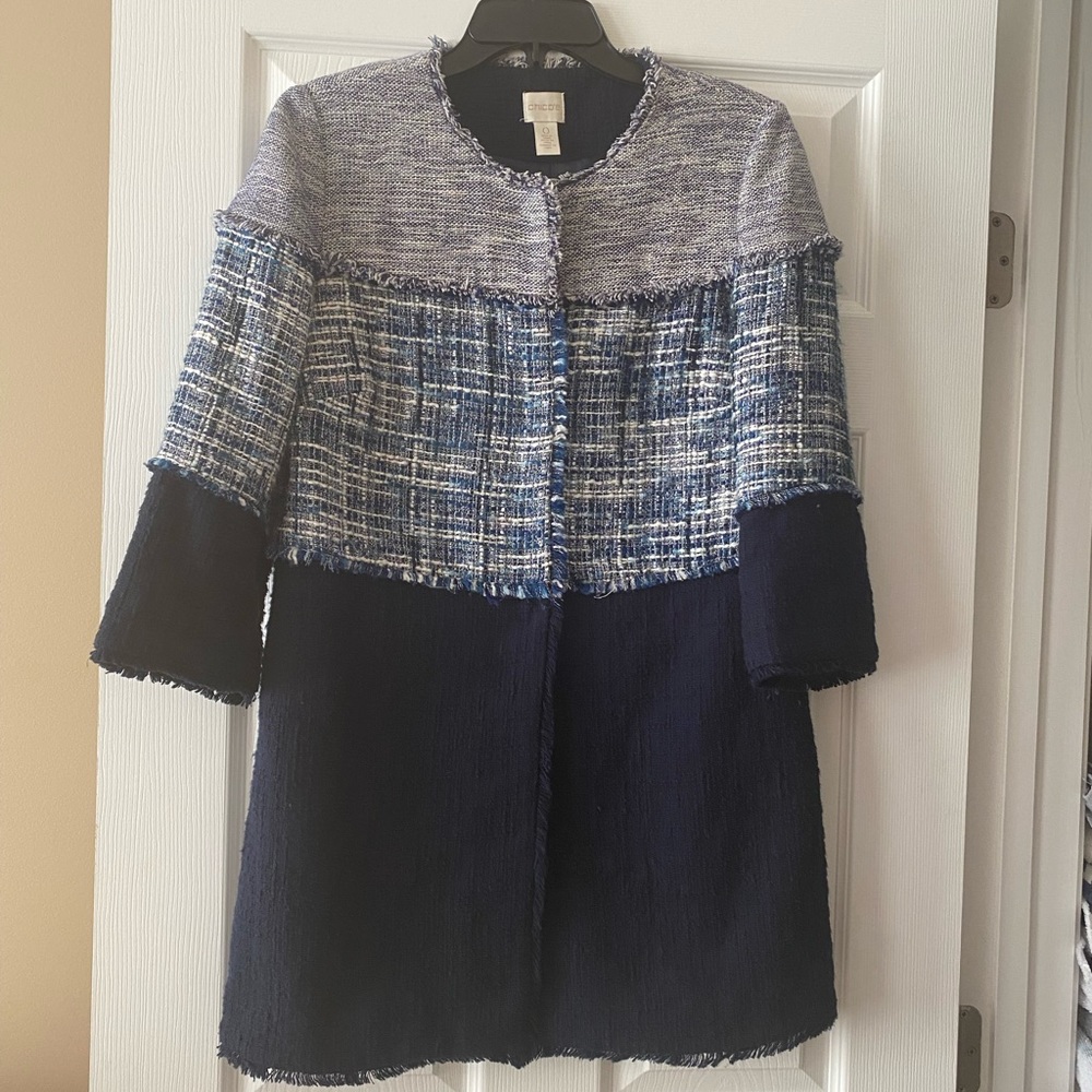 Chico’s tweed women jacket